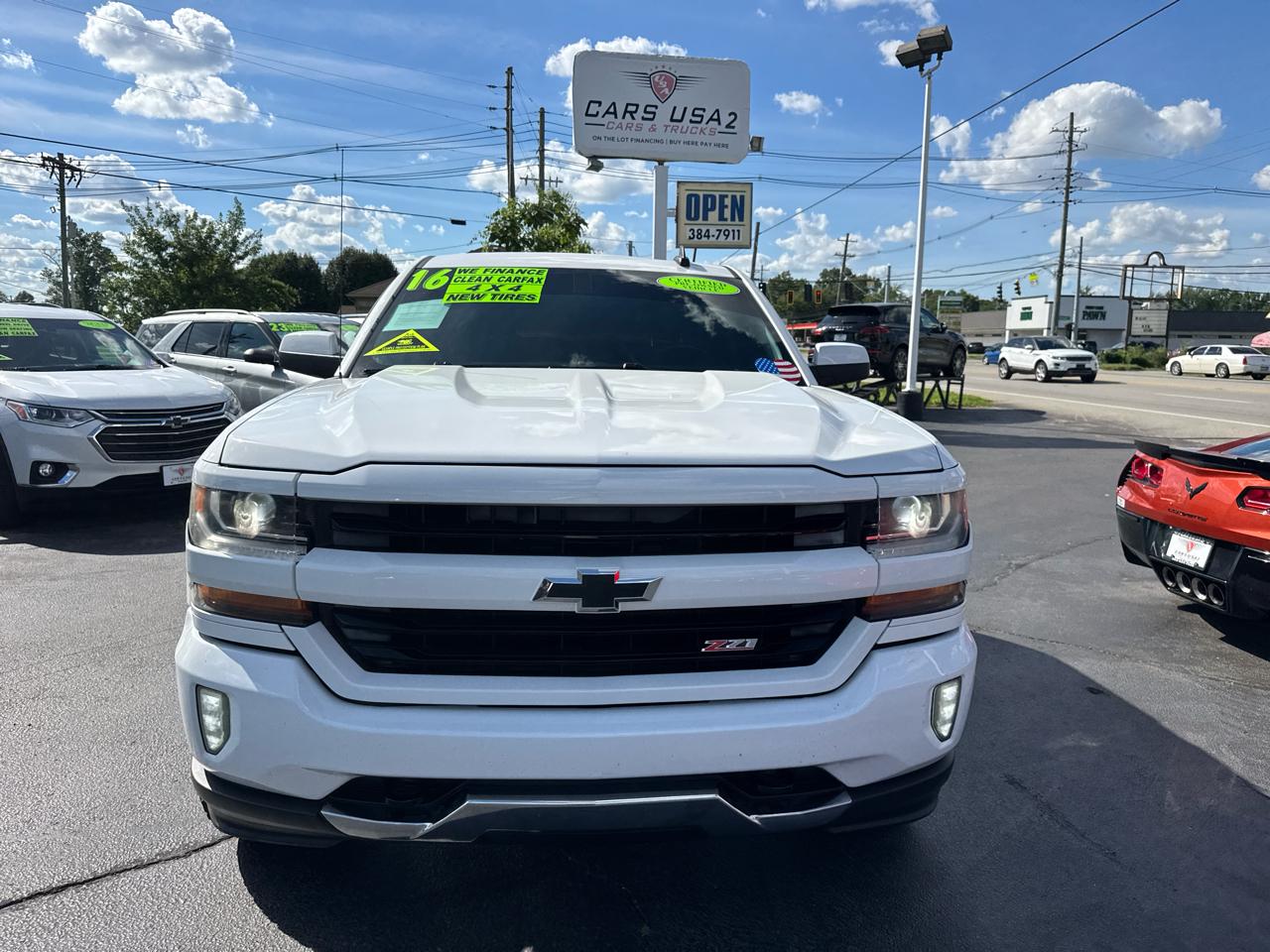 Chevrolet Silverado 1500 Crew Cab 143.5" WB 4WD Z71 2016