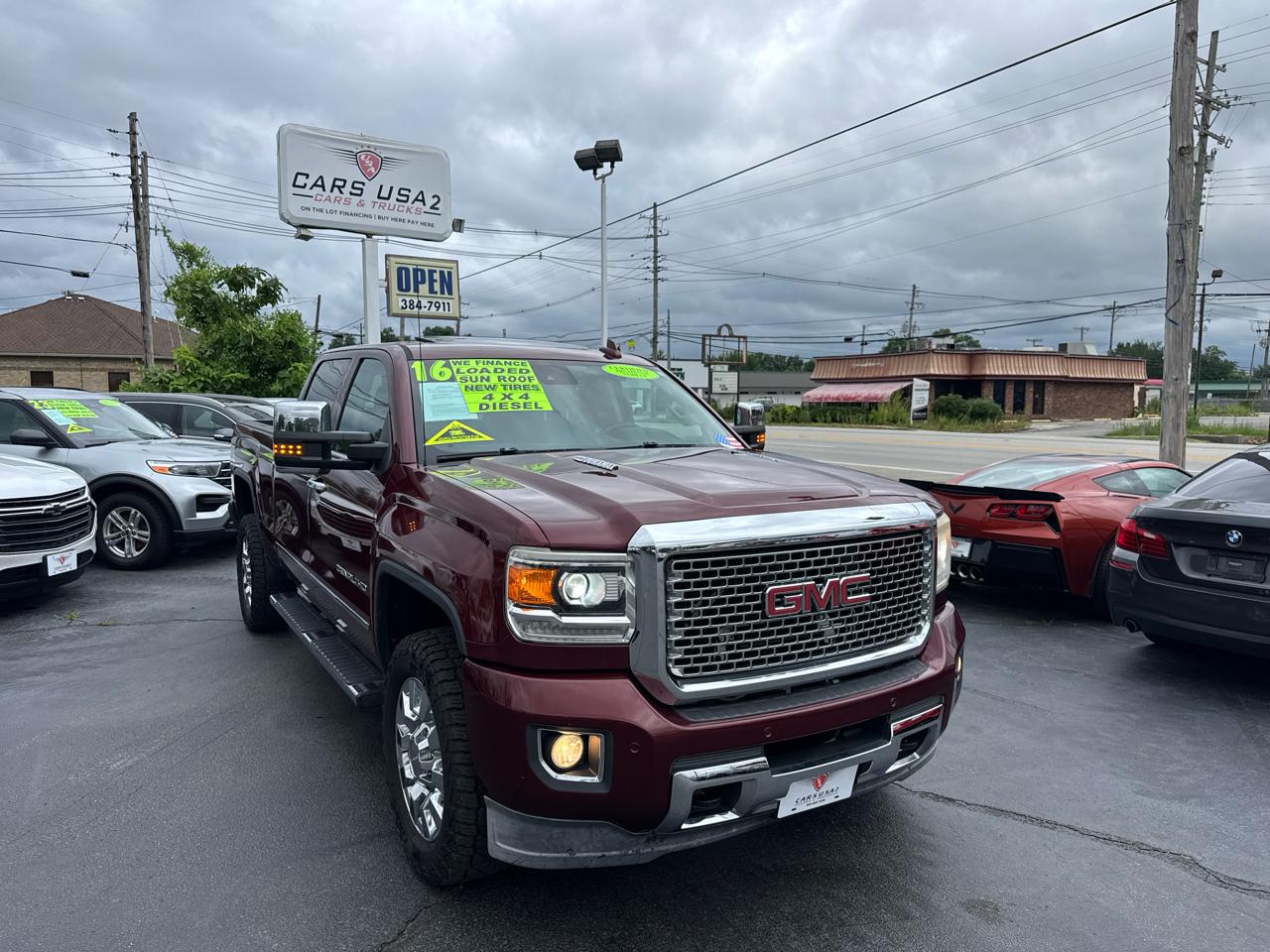 GMC Sierra 2500HD Denali Crew Cab 4WD 2016