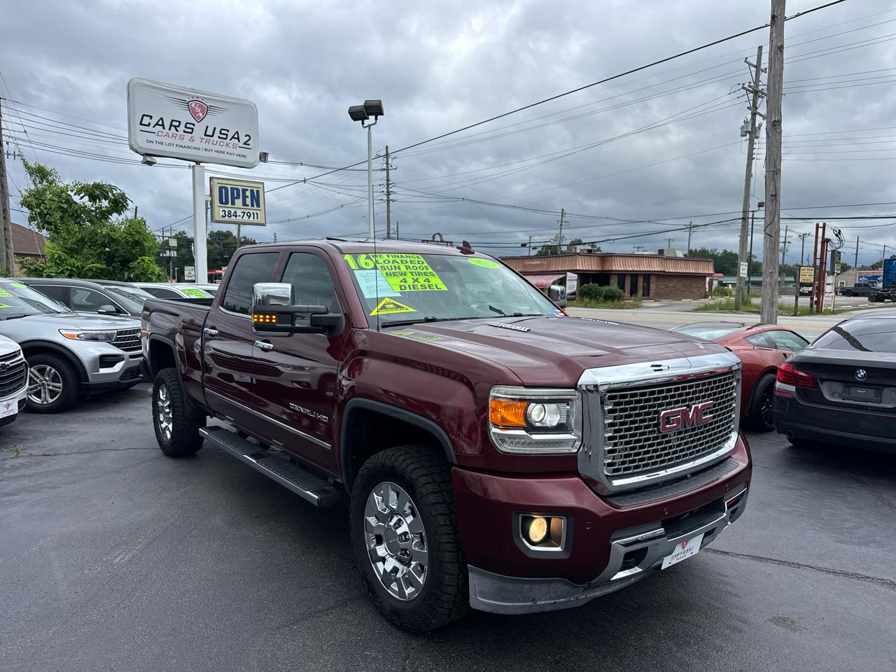 GMC Sierra 2500HD Denali Crew Cab 4WD 2016