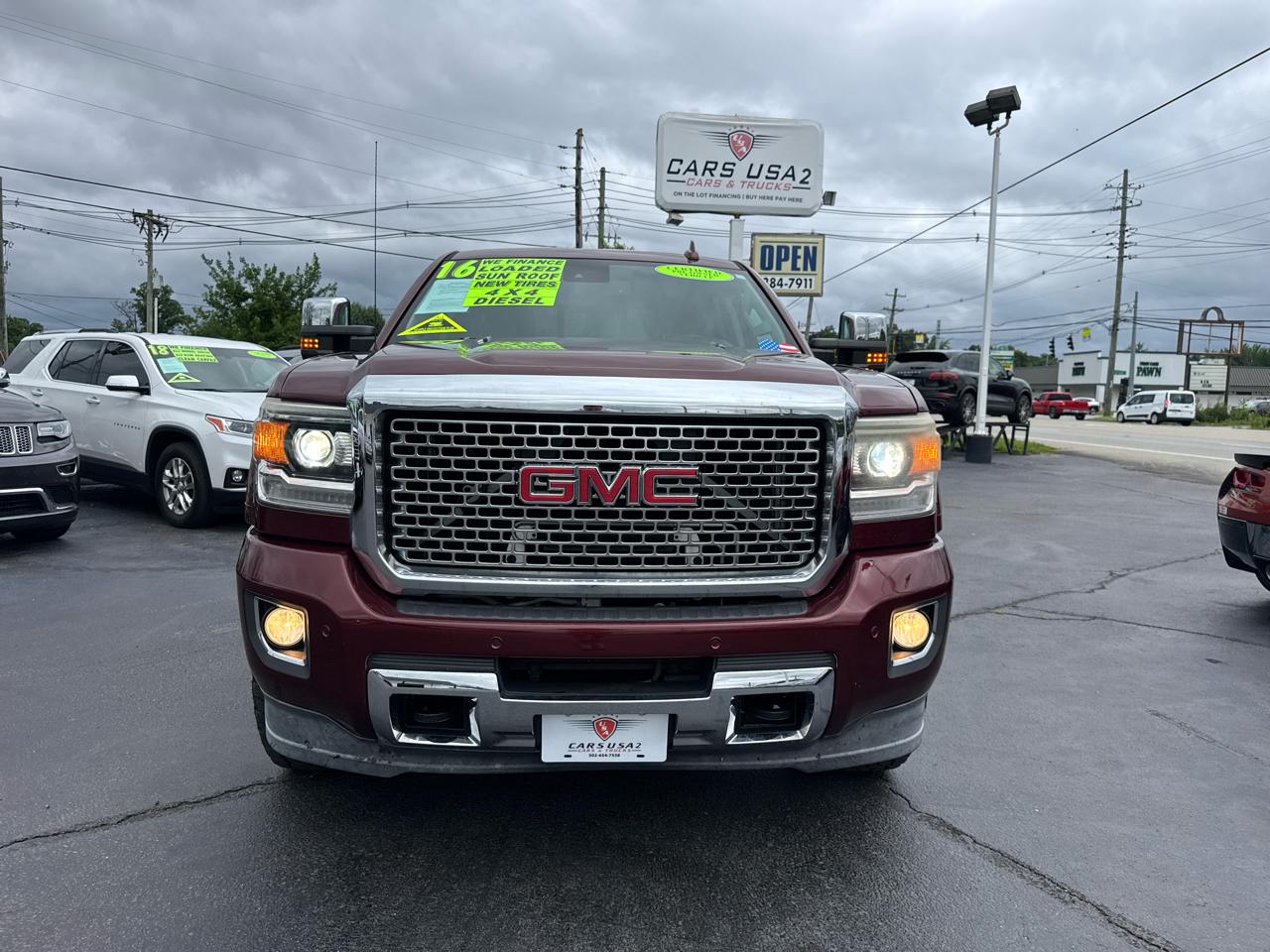 GMC Sierra 2500HD Denali Crew Cab 4WD 2016