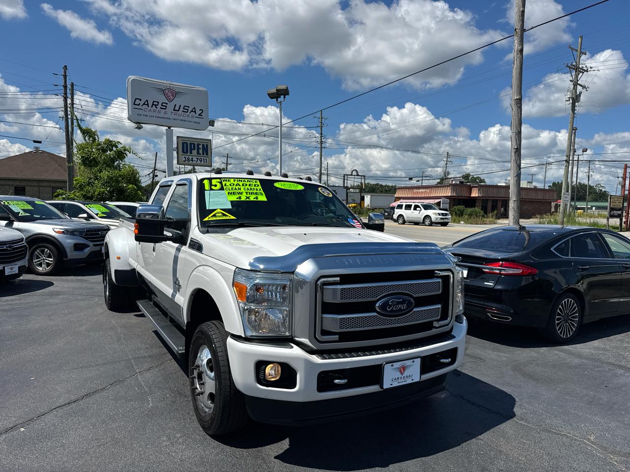 Ford F-350 SD Platinum Crew Cab 4WD 2015