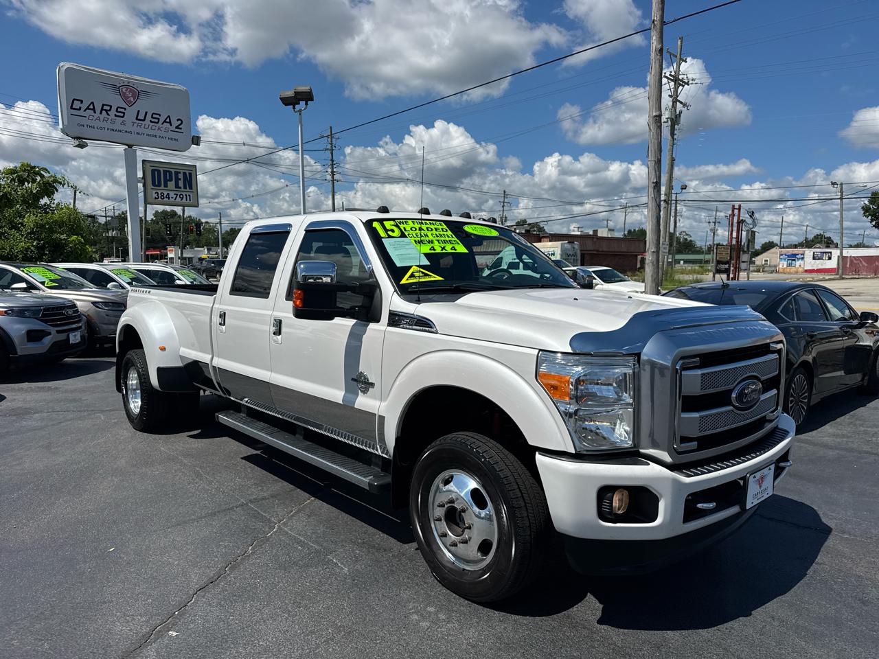 Ford F-350 SD Platinum Crew Cab 4WD 2015