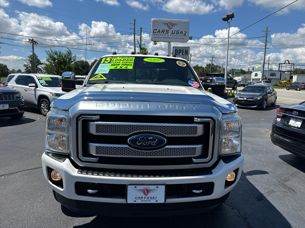 Ford F-350 SD Platinum Crew Cab 4WD 2015