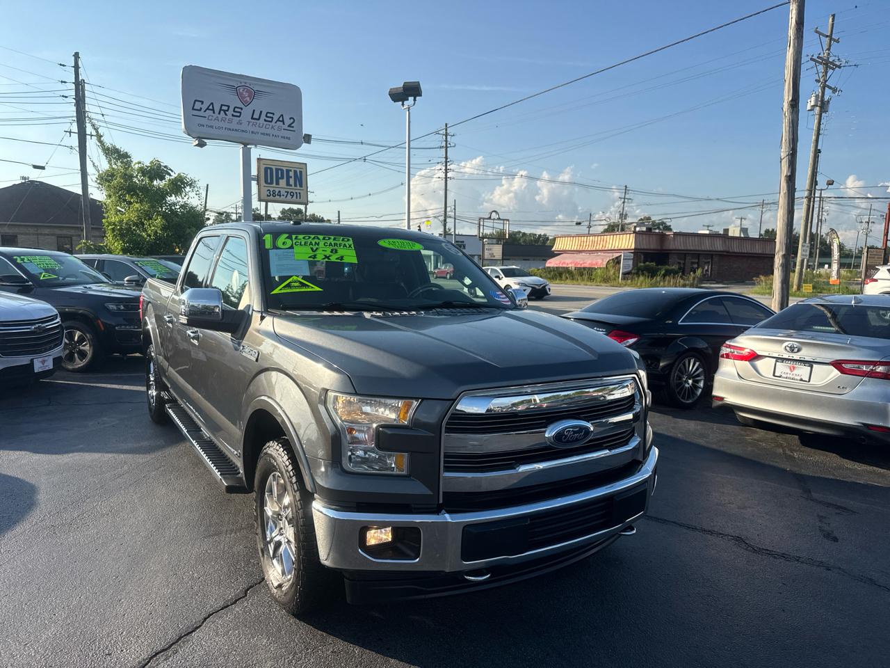 Ford F-150 4WD SuperCab 133" Lariat 2016