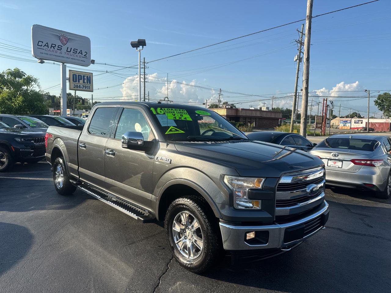 Ford F-150 4WD SuperCab 133" Lariat 2016
