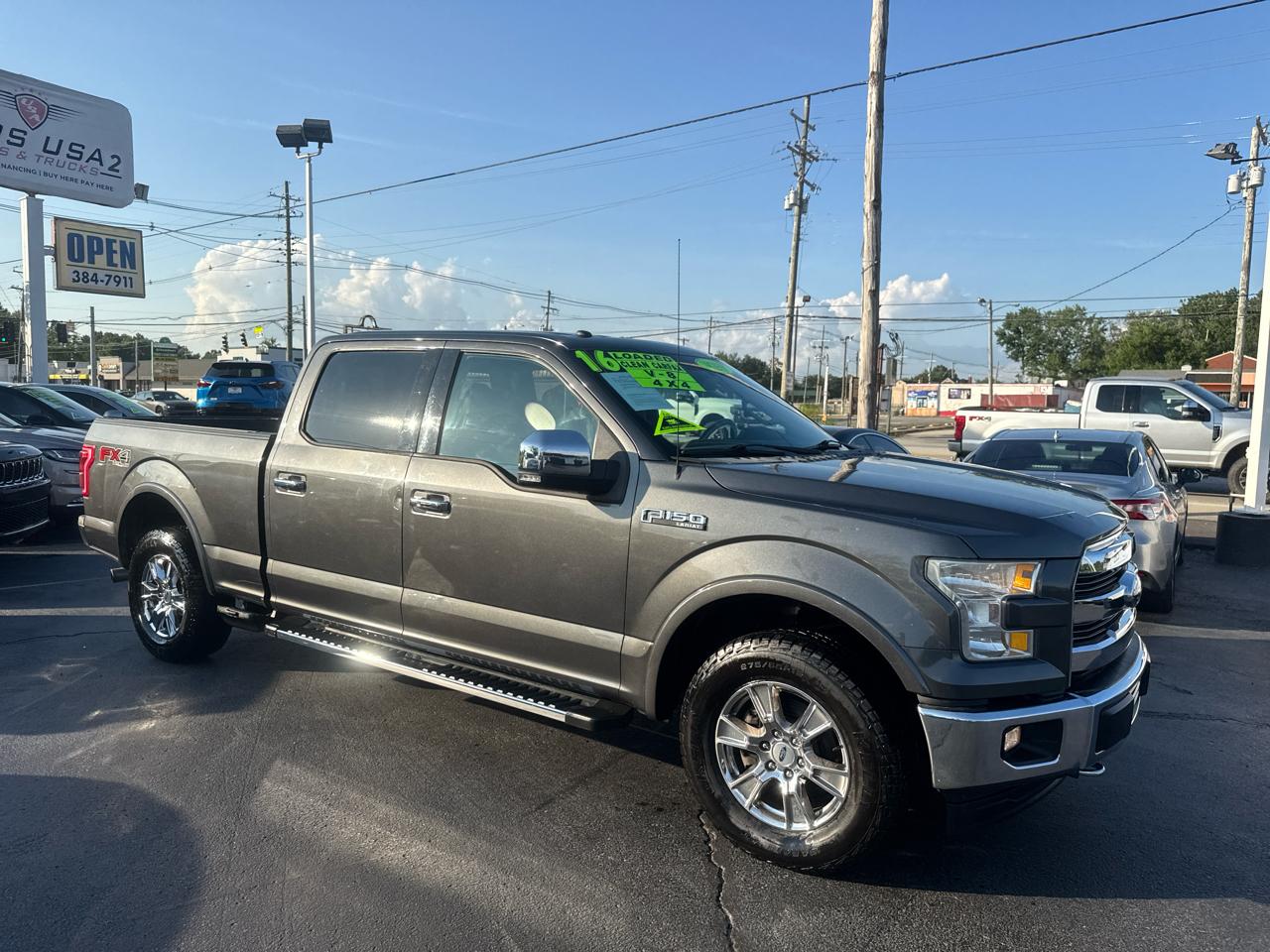 Ford F-150 4WD SuperCab 133" Lariat 2016