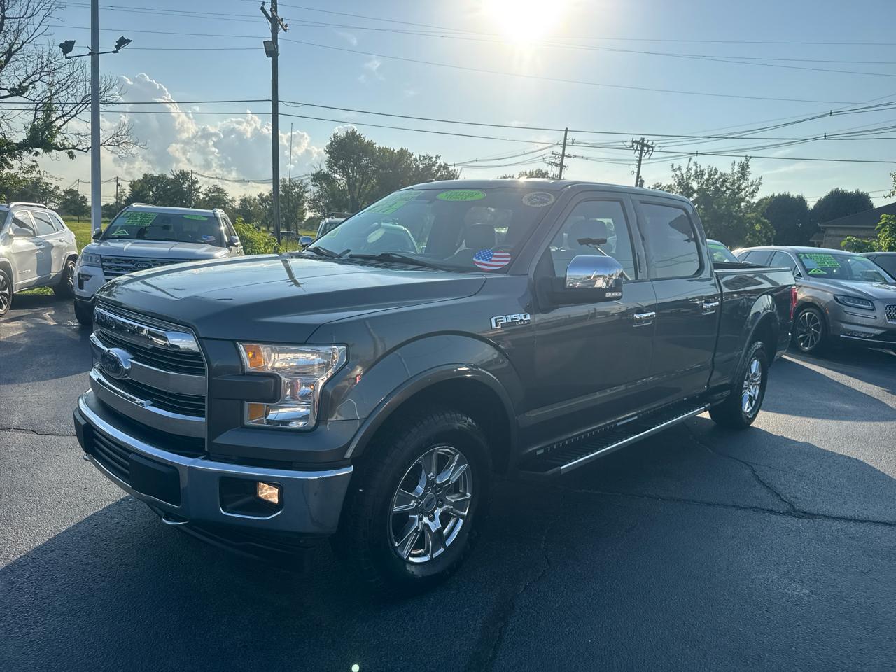 Ford F-150 4WD SuperCab 133" Lariat 2016