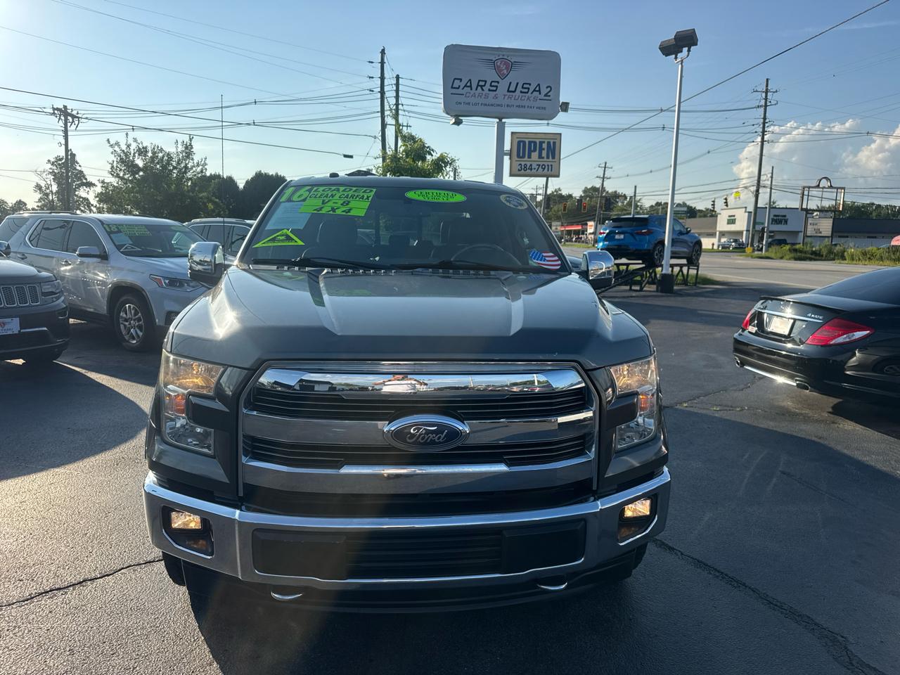 Ford F-150 4WD SuperCab 133" Lariat 2016