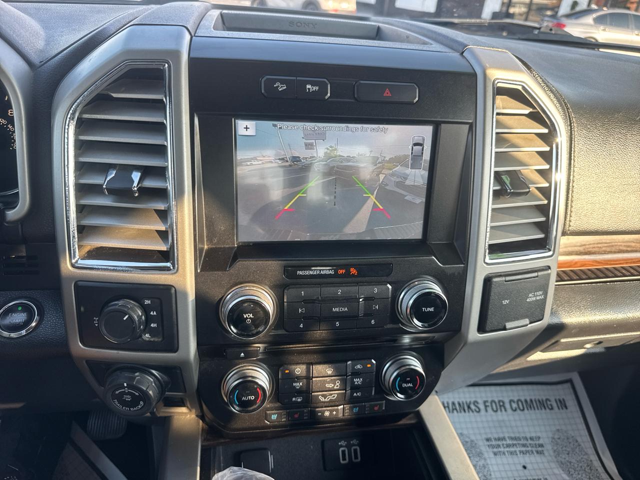 Ford F-150 4WD SuperCab 133" Lariat 2016