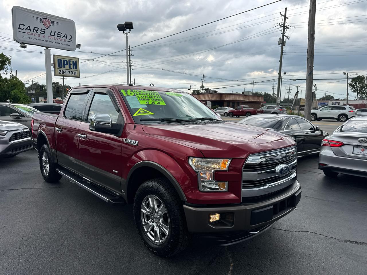 Ford F-150 4WD SuperCab 133" Lariat 2016