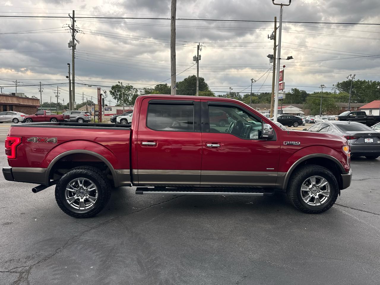 Ford F-150 4WD SuperCab 133" Lariat 2016
