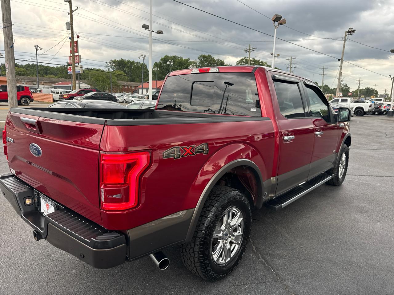 Ford F-150 4WD SuperCab 133" Lariat 2016