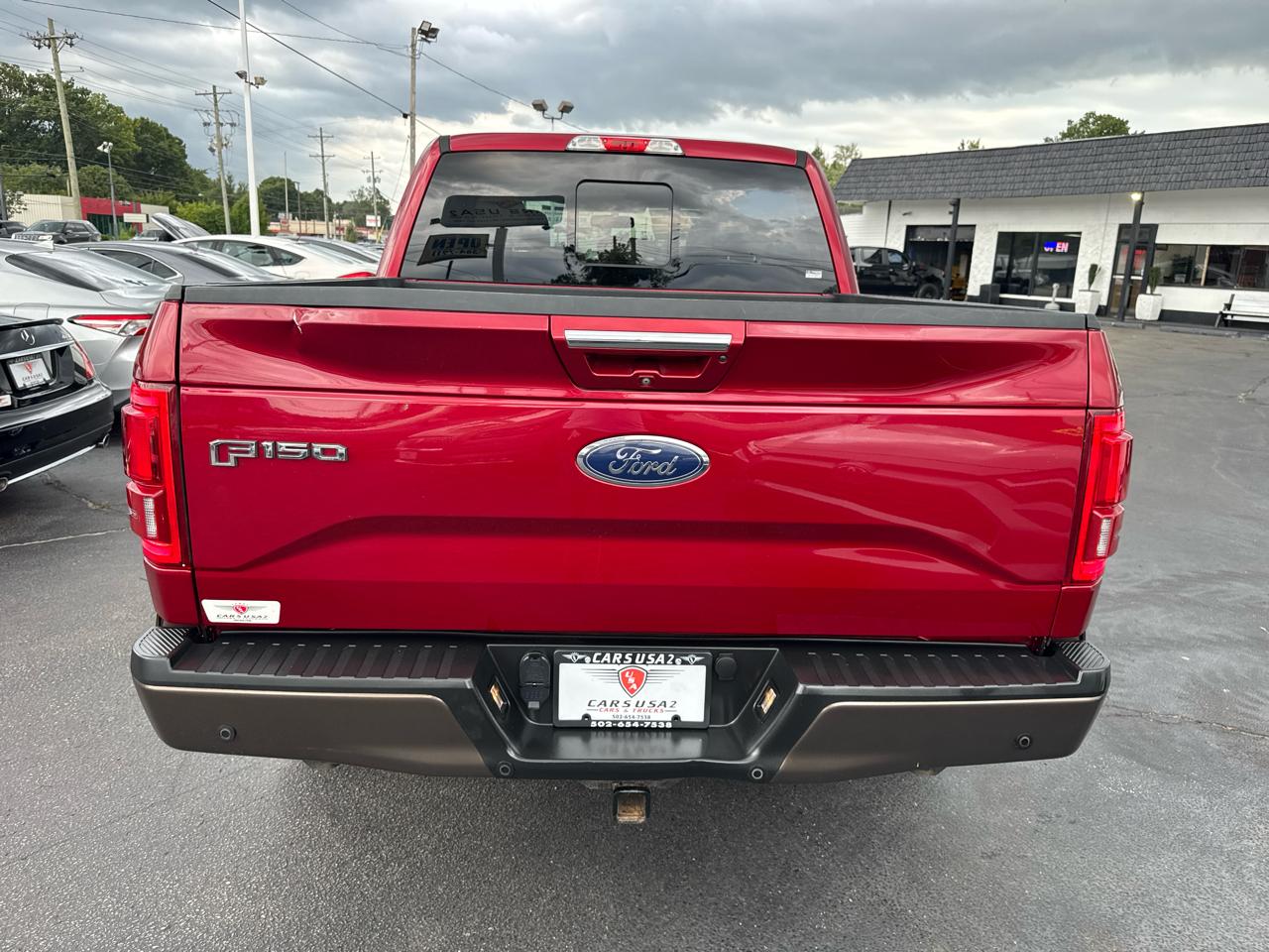 Ford F-150 4WD SuperCab 133" Lariat 2016