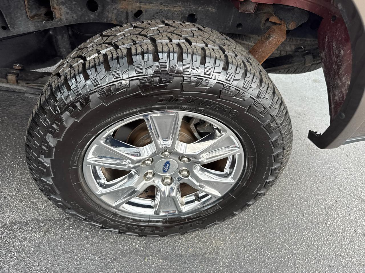 Ford F-150 4WD SuperCab 133" Lariat 2016