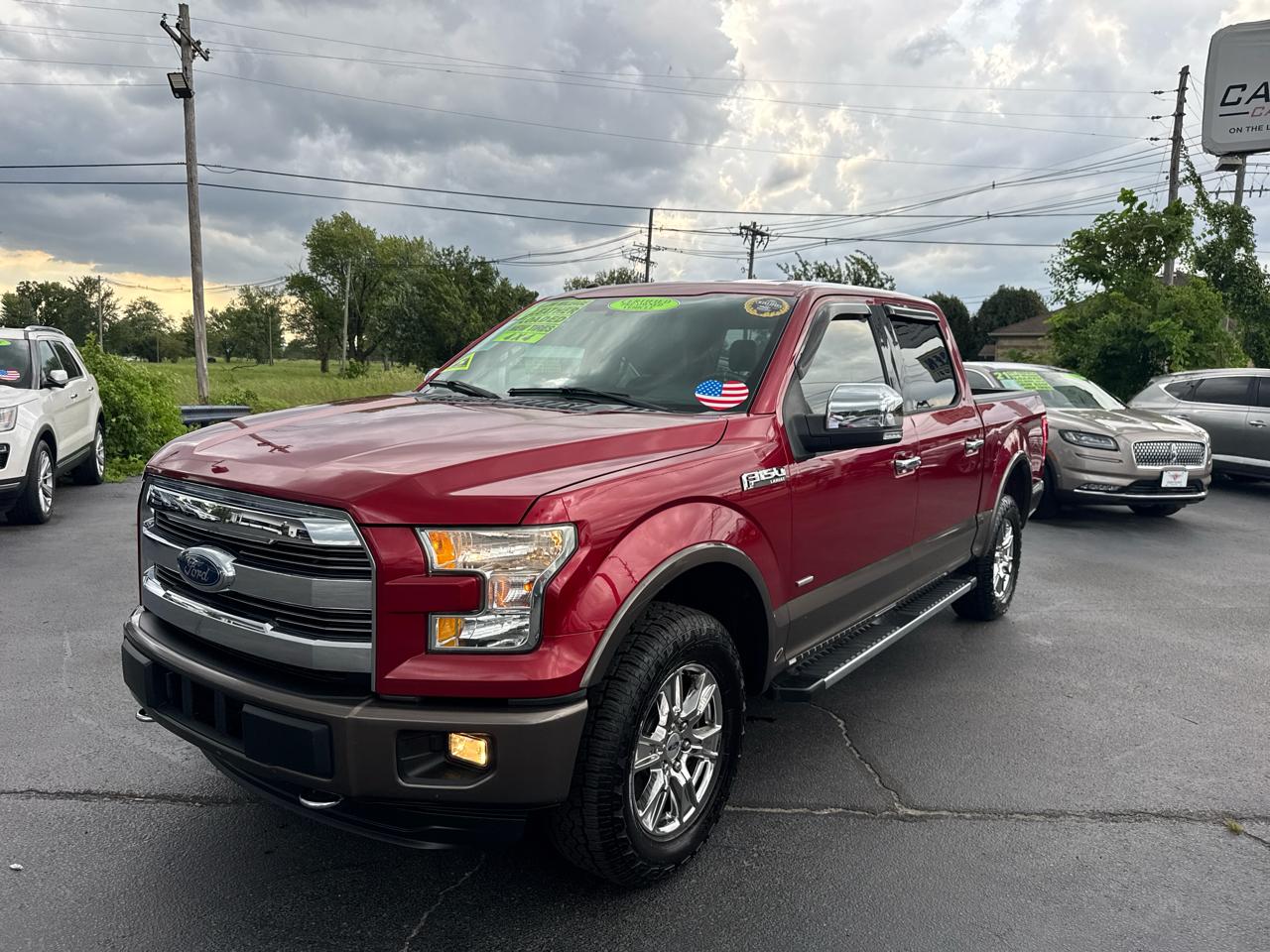 Ford F-150 4WD SuperCab 133" Lariat 2016