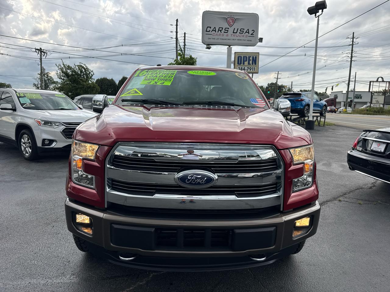Ford F-150 4WD SuperCab 133" Lariat 2016