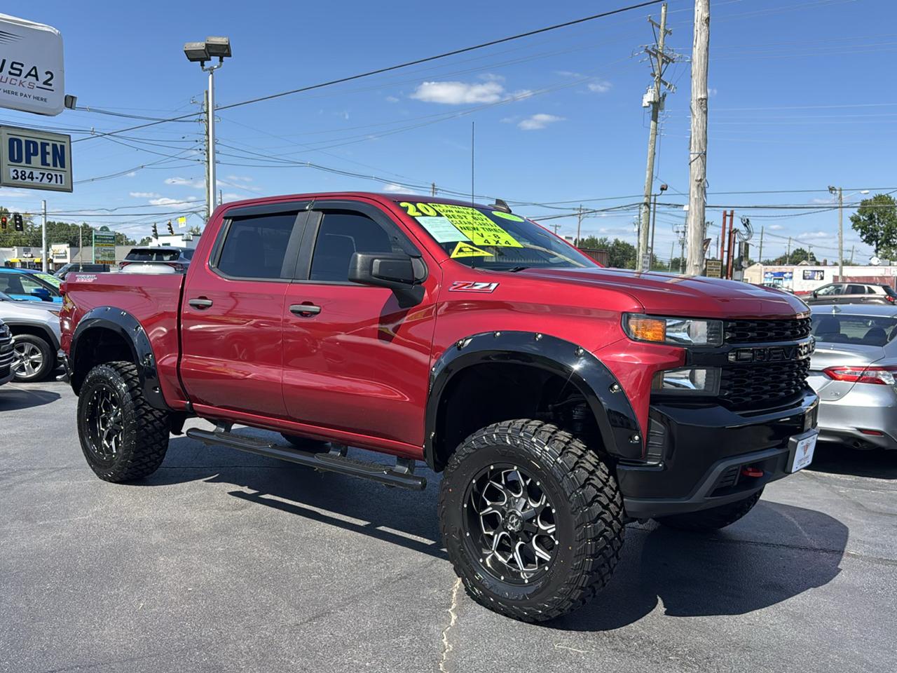 Chevrolet Silverado 1500 4WD Crew Cab 157" Custom Trail Boss 2020