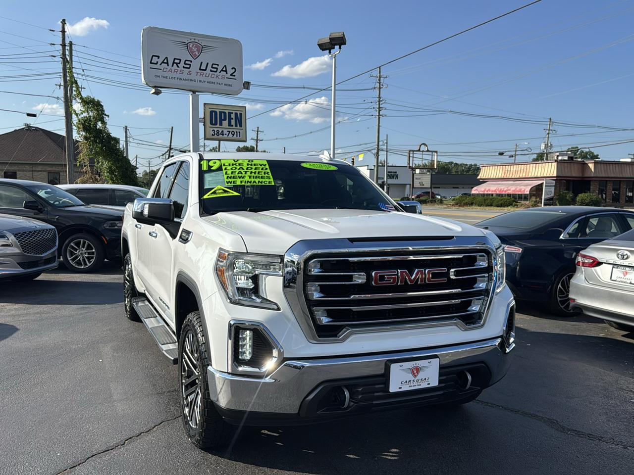 GMC Sierra 1500 4WD Crew Cab 147" SLT 2019