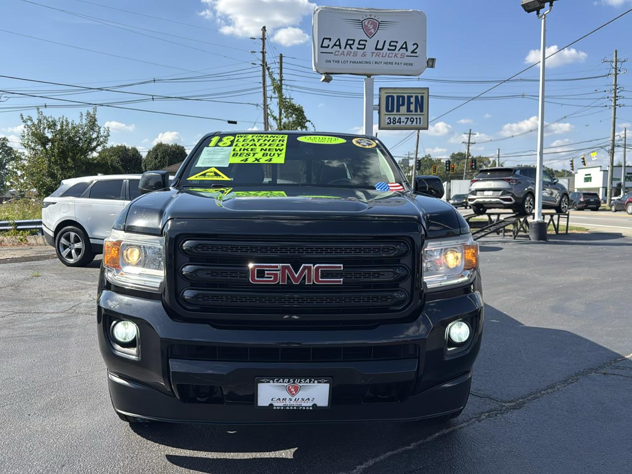 GMC Canyon 4WD Crew Cab 140.5" All Terrain w/Leather 2018