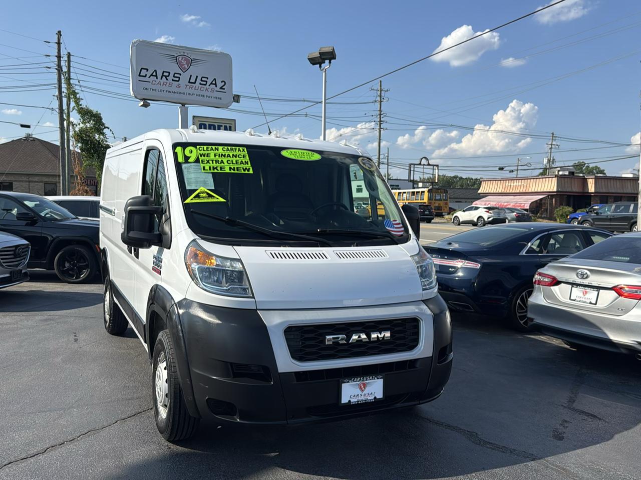 RAM Promaster 1500 Low Roof Tradesman 136-in. WB 2019