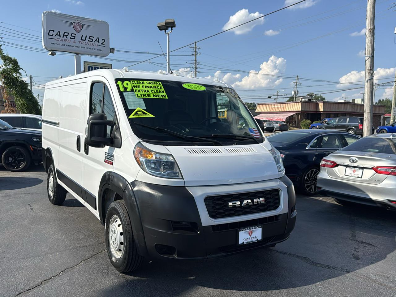 RAM Promaster 1500 Low Roof Tradesman 136-in. WB 2019