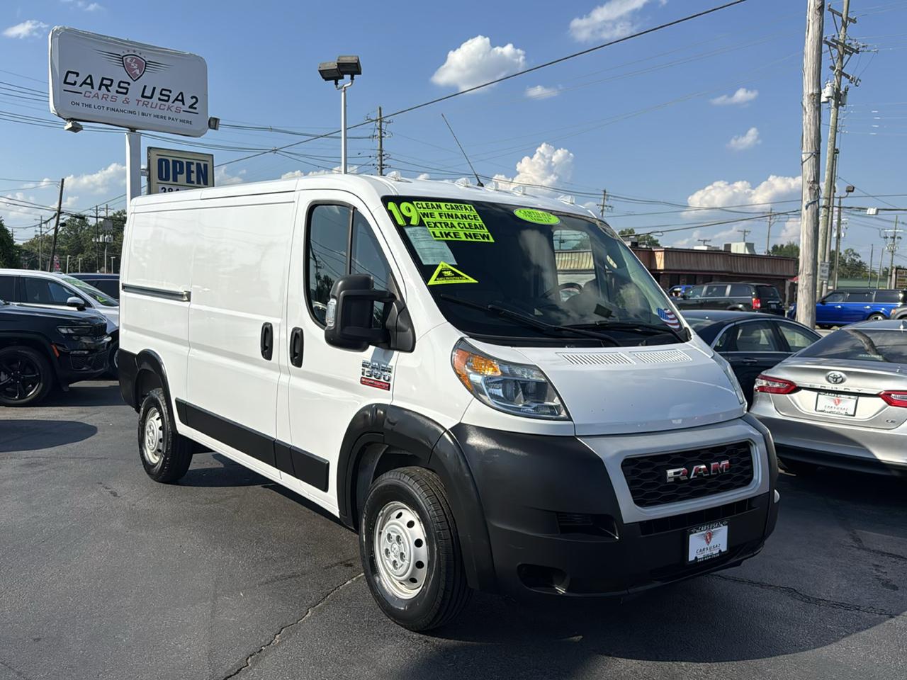 RAM Promaster 1500 Low Roof Tradesman 136-in. WB 2019