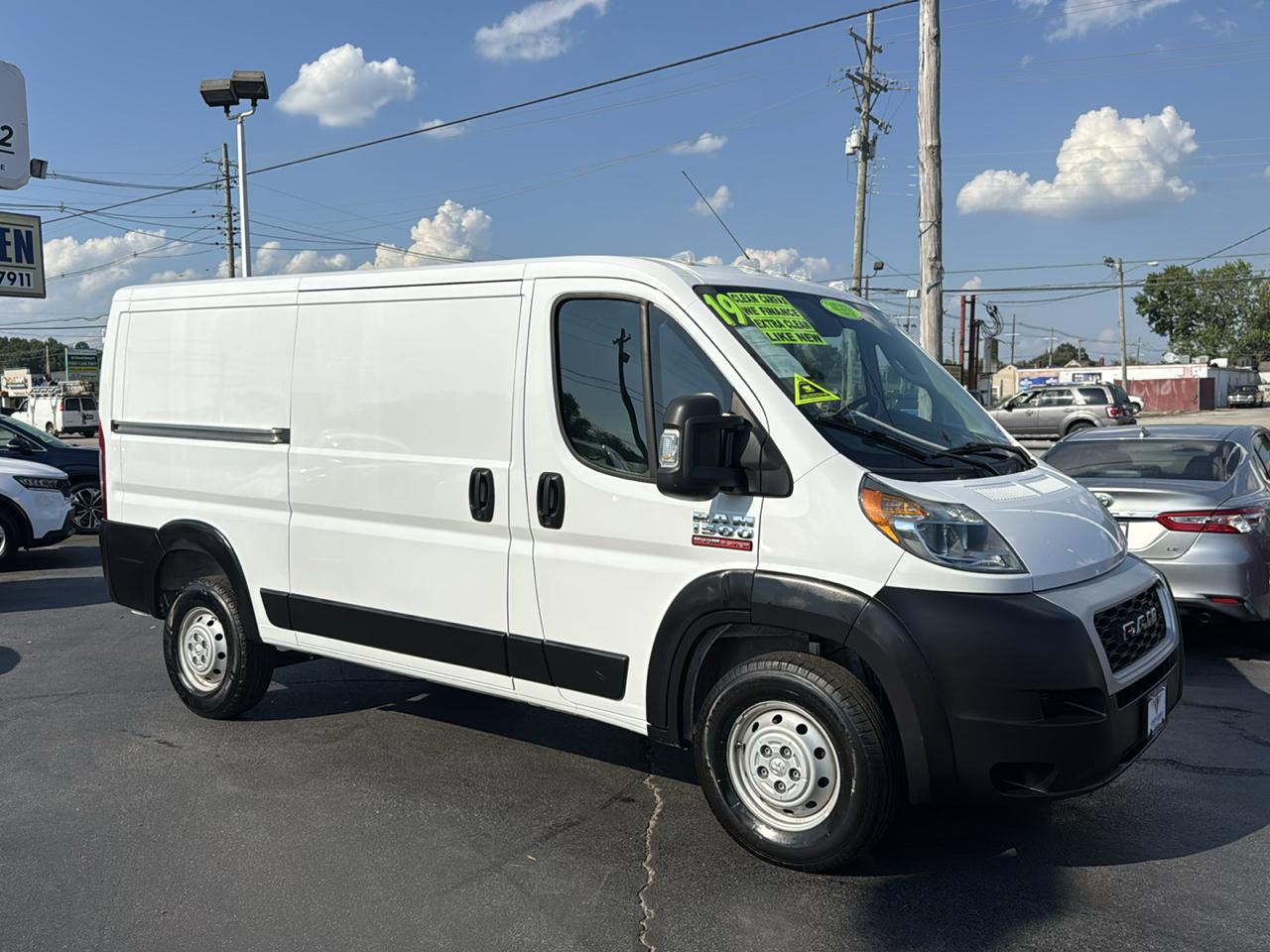 RAM Promaster 1500 Low Roof Tradesman 136-in. WB 2019