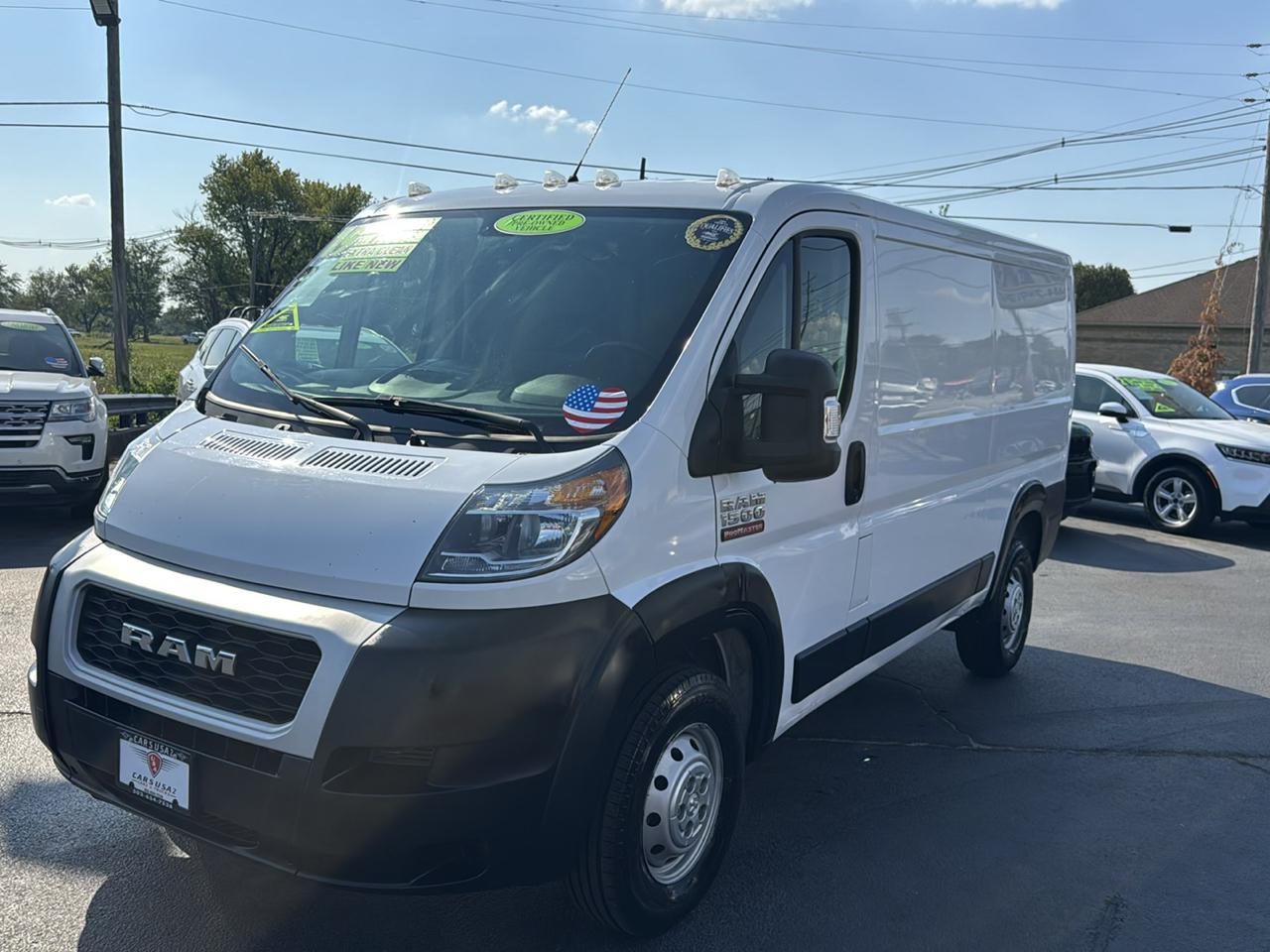 RAM Promaster 1500 Low Roof Tradesman 136-in. WB 2019