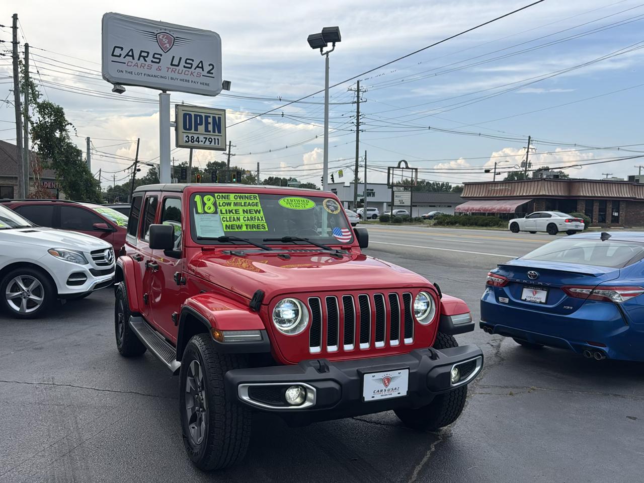Jeep Wrangler Unlimited Sahara 2018