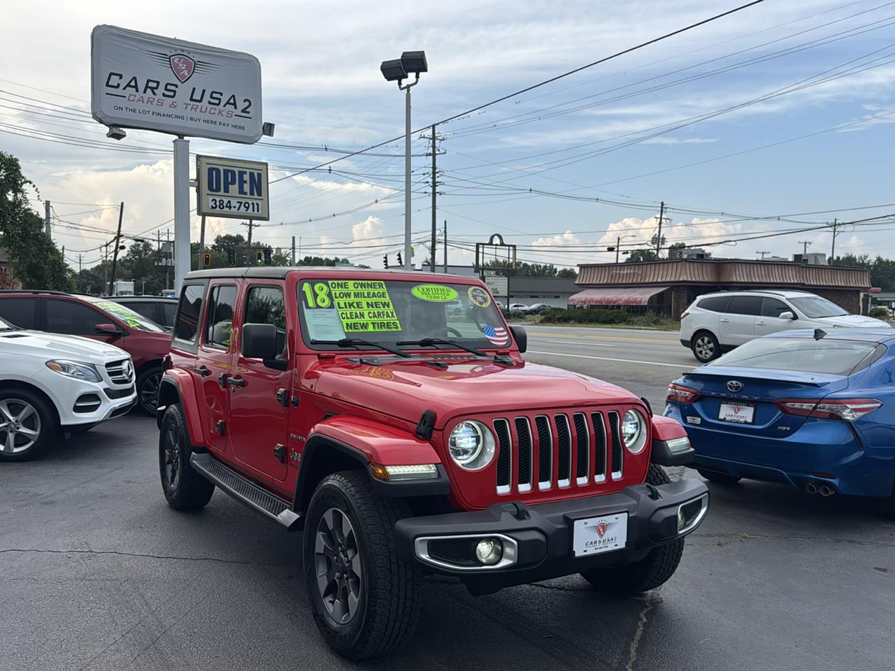 Jeep Wrangler Unlimited Sahara 2018