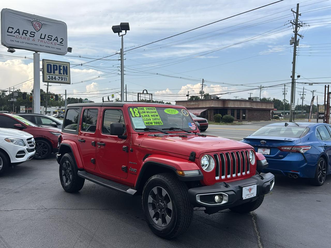 Jeep Wrangler Unlimited Sahara 2018