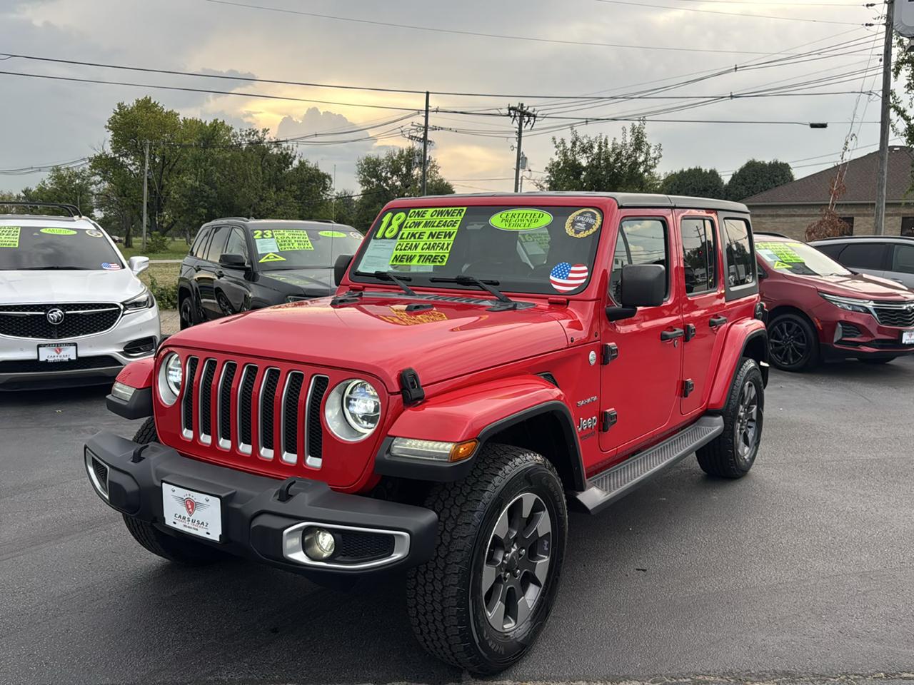 Jeep Wrangler Unlimited Sahara 2018