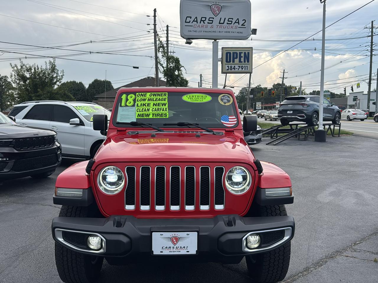 Jeep Wrangler Unlimited Sahara 2018