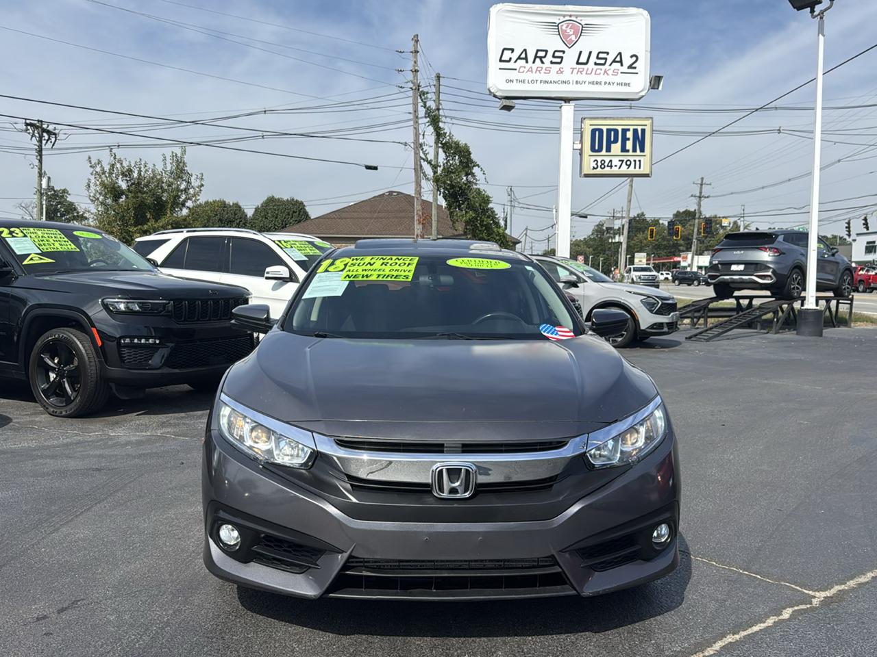 Honda Civic EX-T Sedan CVT 2018