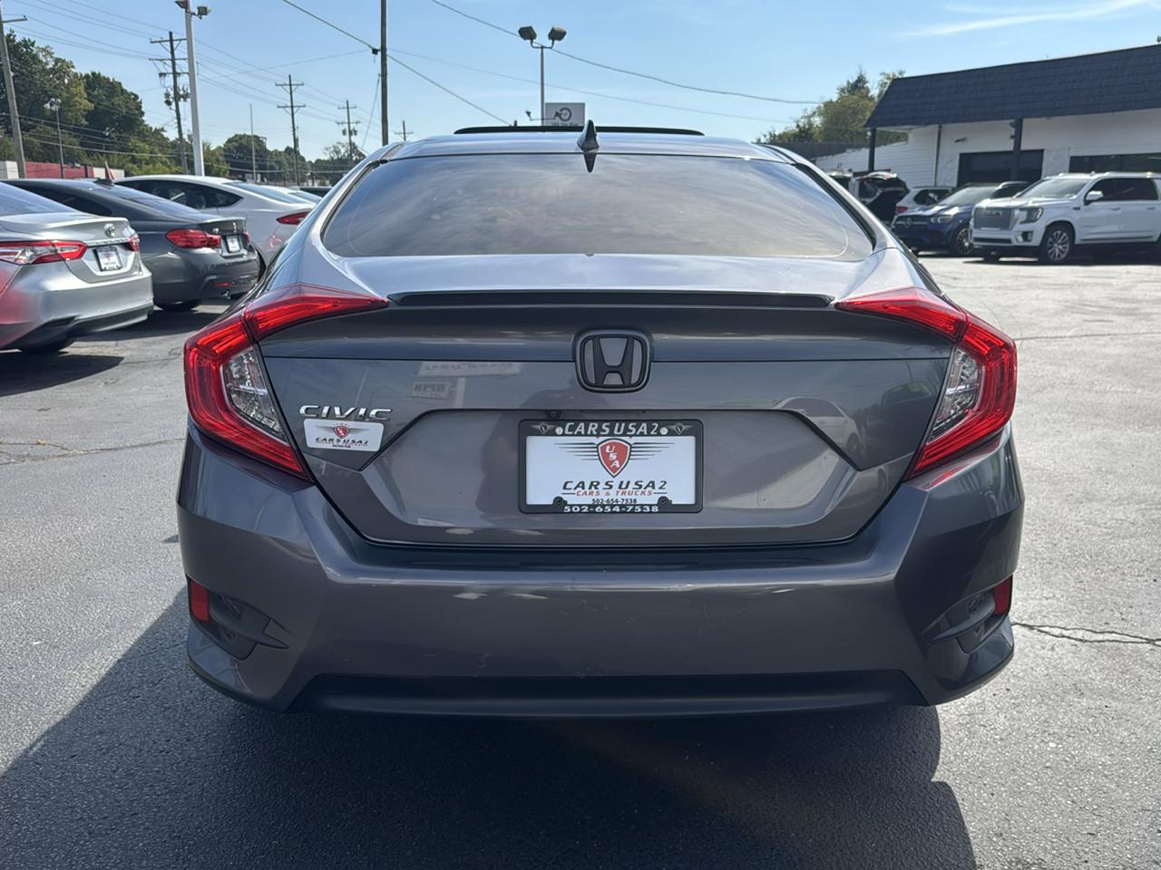 Honda Civic EX-T Sedan CVT 2018