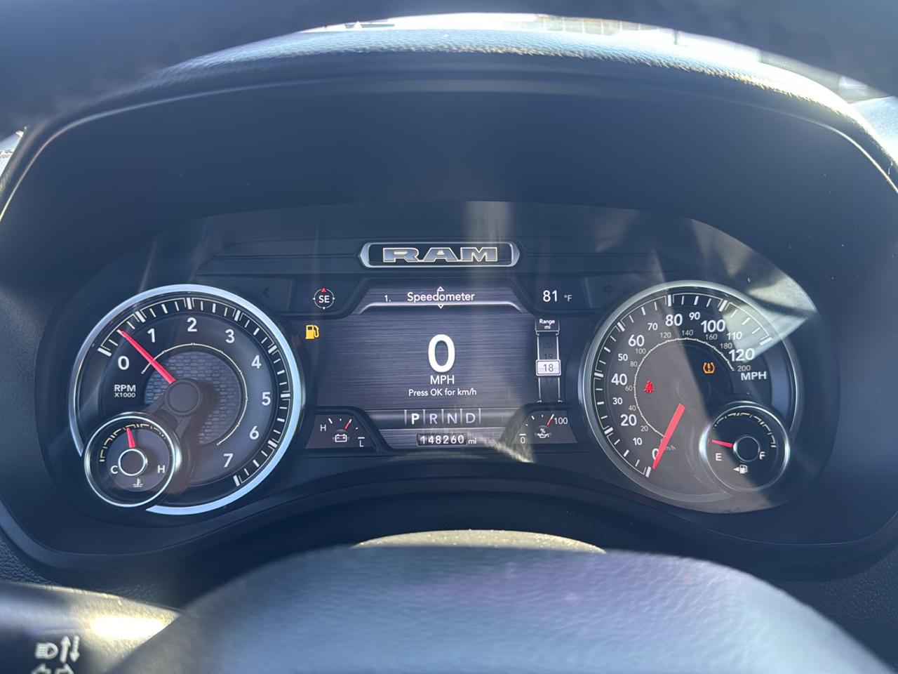 RAM 1500 Big Horn Crew Cab SWB 4WD 2019