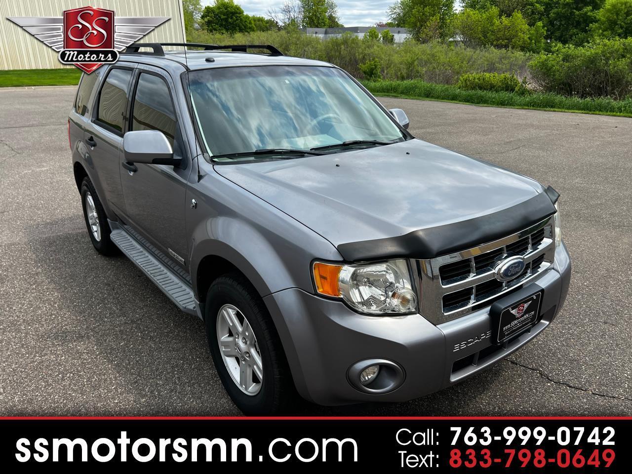Used 2008 Ford Escape Hybrid 4WD for Sale in Blaine MN 55449 SS Motors
