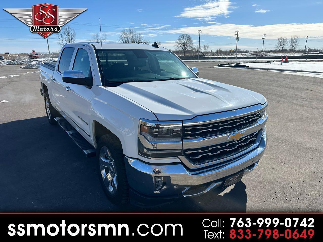 2018 Chevrolet Silverado 1500 LTZ Crew Cab 4WD