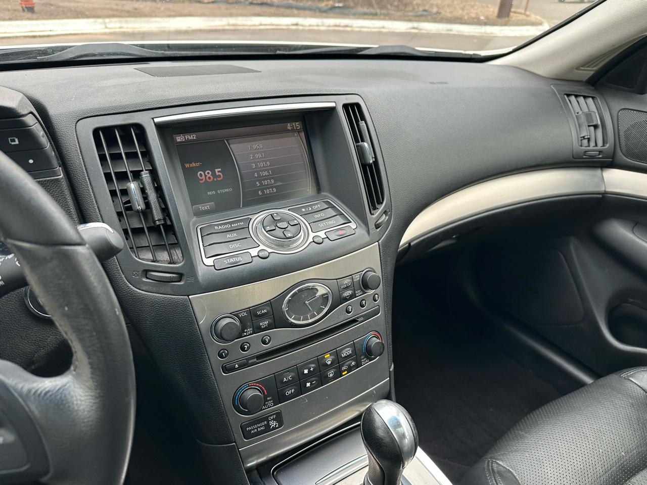 Infiniti G Sedan 37x AWD 2013