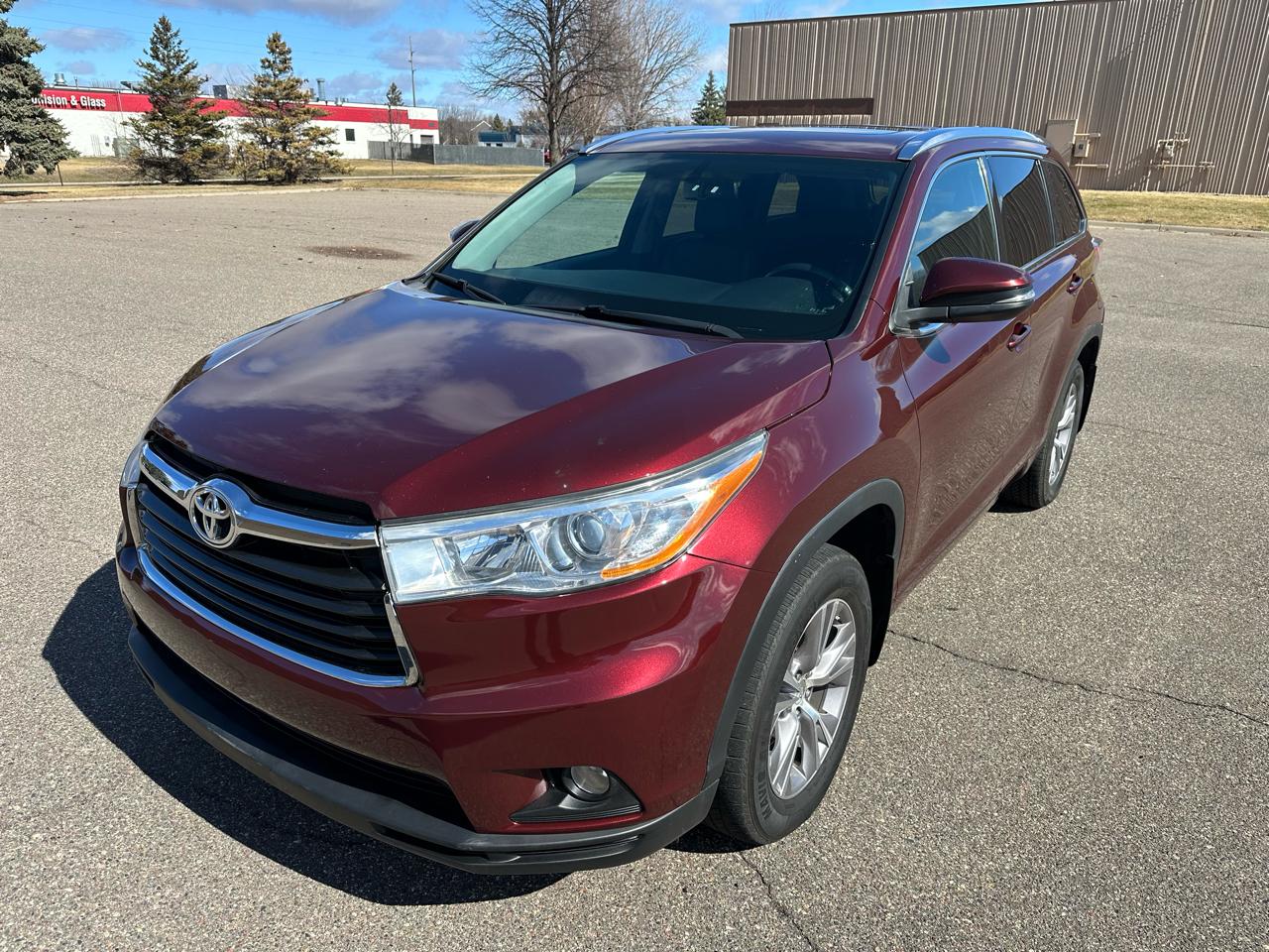 Toyota Highlander XLE AWD V6 2014