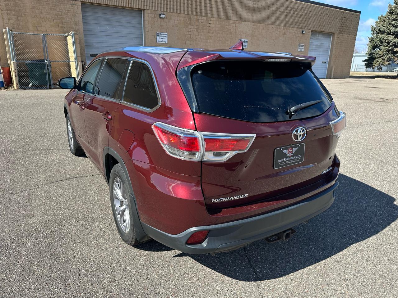 Toyota Highlander XLE AWD V6 2014