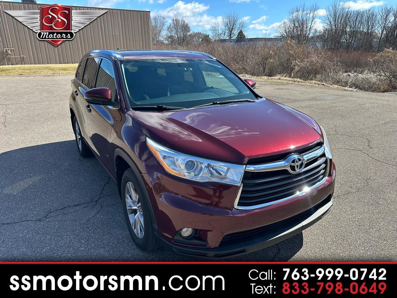 2014 Toyota Highlander XLE AWD V6