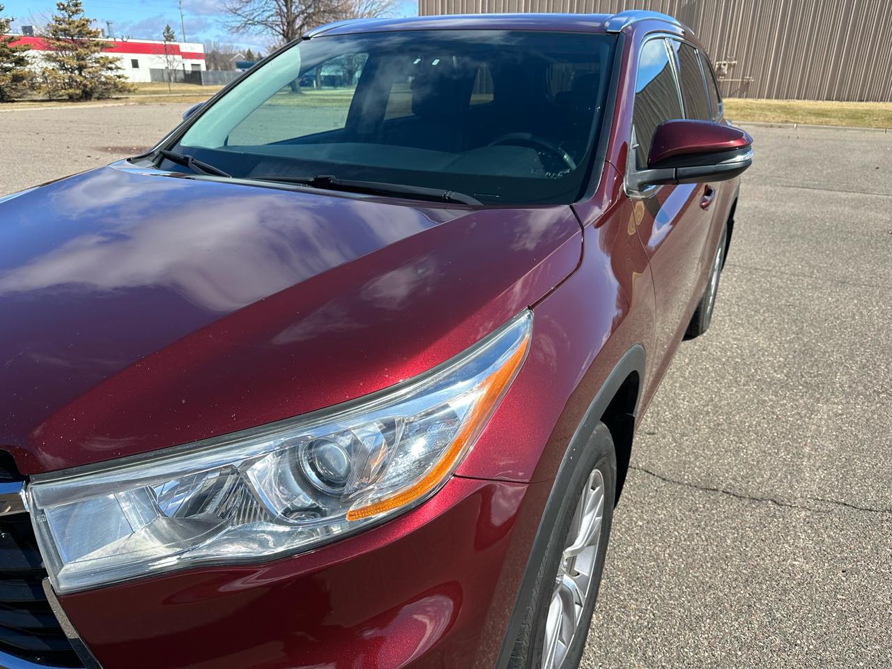 Toyota Highlander XLE AWD V6 2014