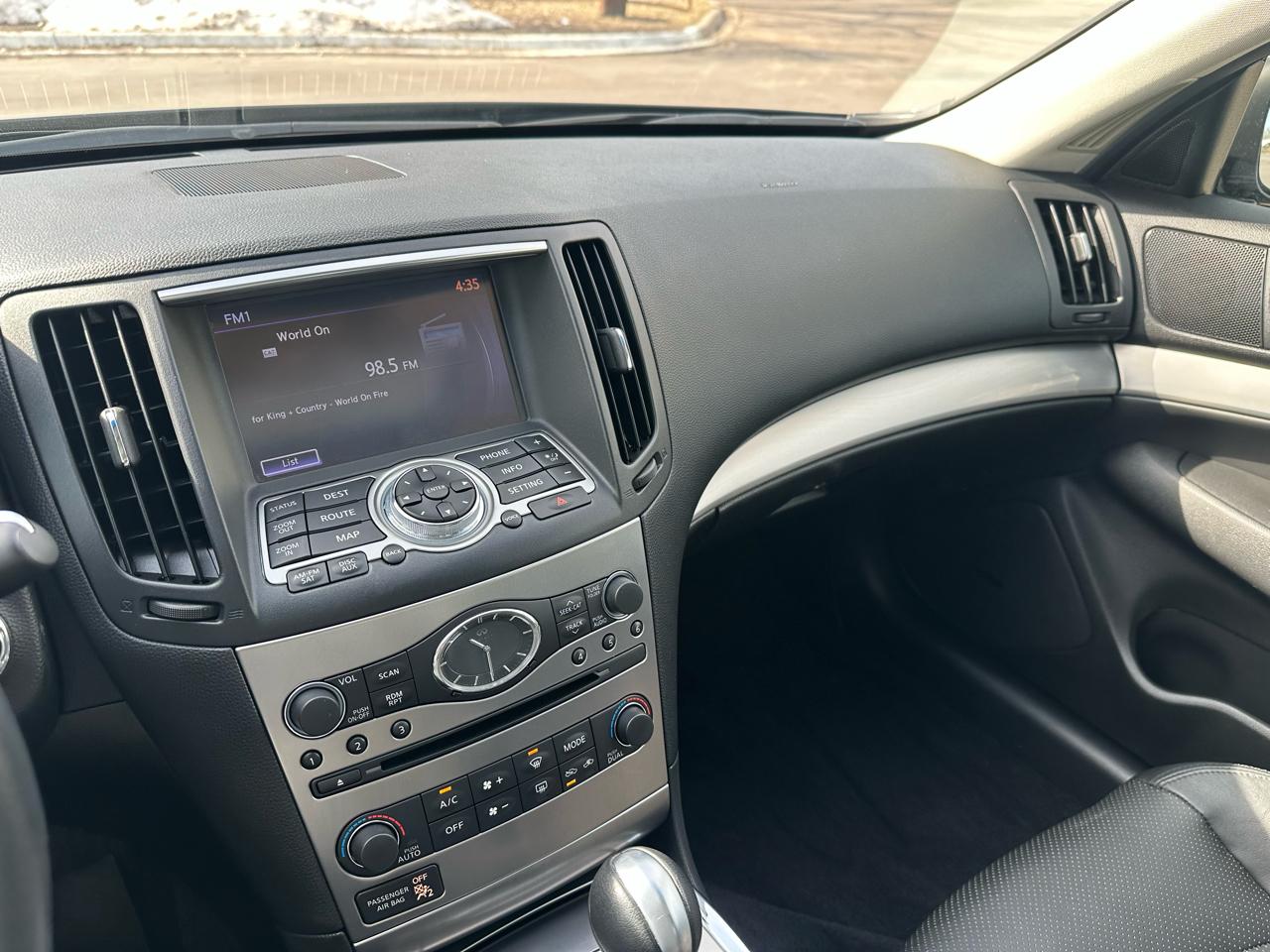 Infiniti G Sedan 37x AWD 2013