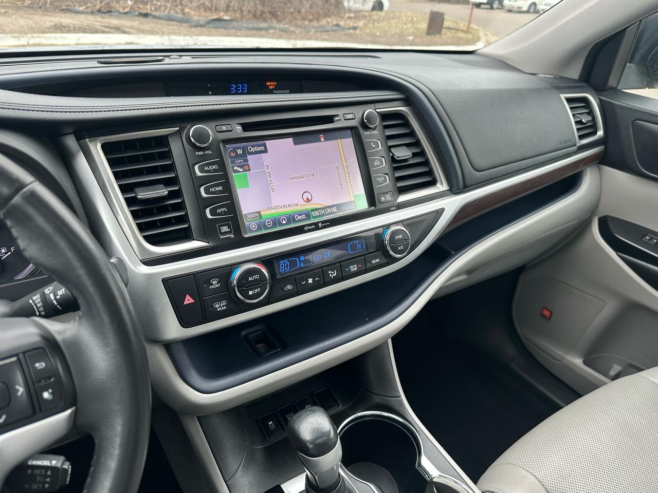 Toyota Highlander Hybrid Limited AWD 2015