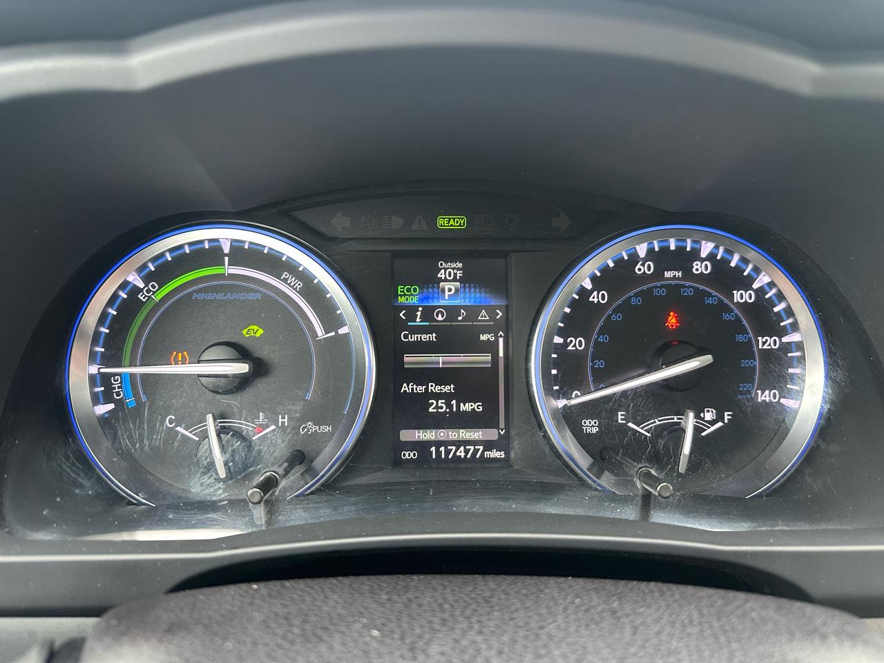 Toyota Highlander Hybrid Limited AWD 2015