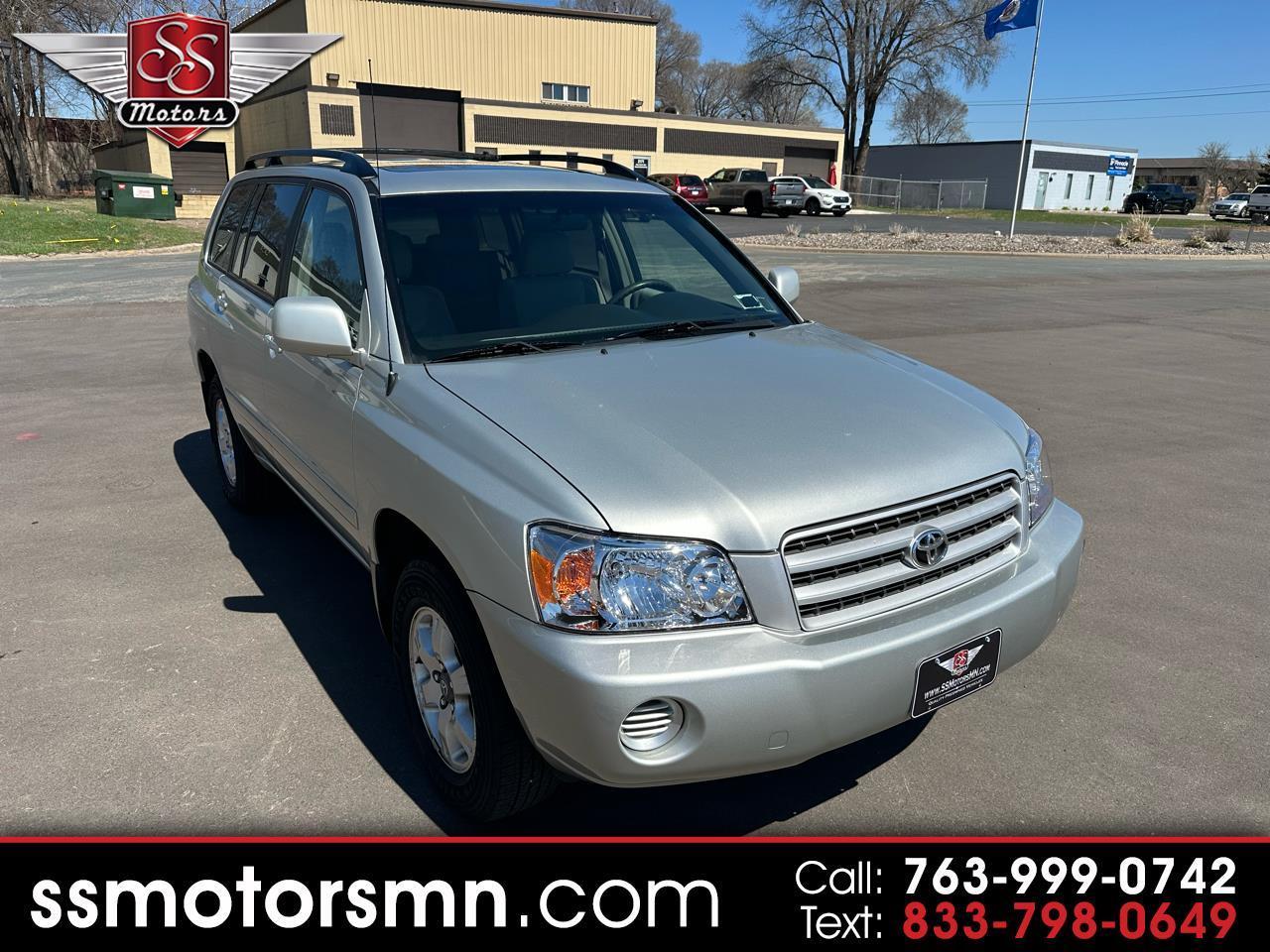 Toyota Highlander Limited V6 4WD 2003