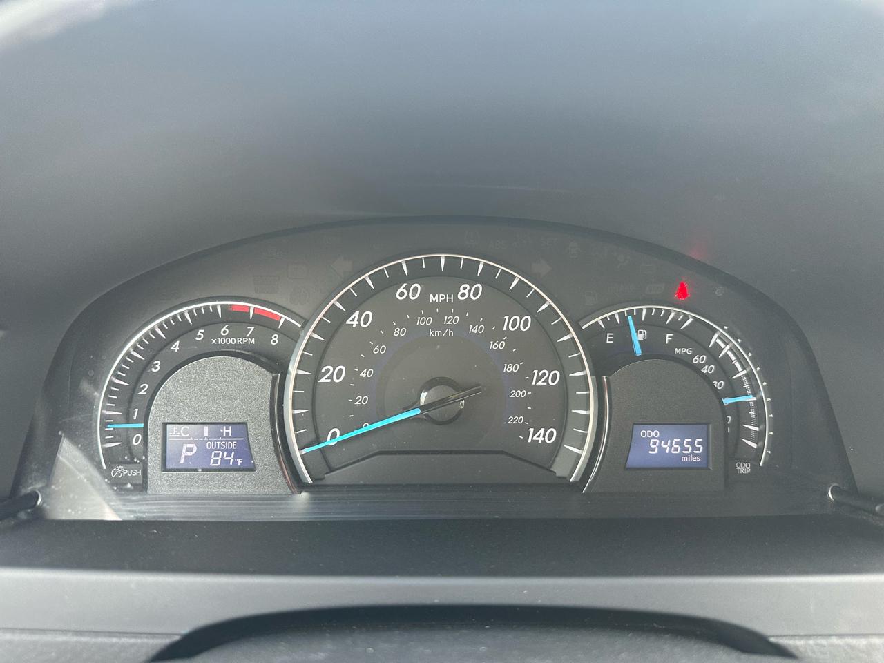 Toyota Camry XLE V6 2012