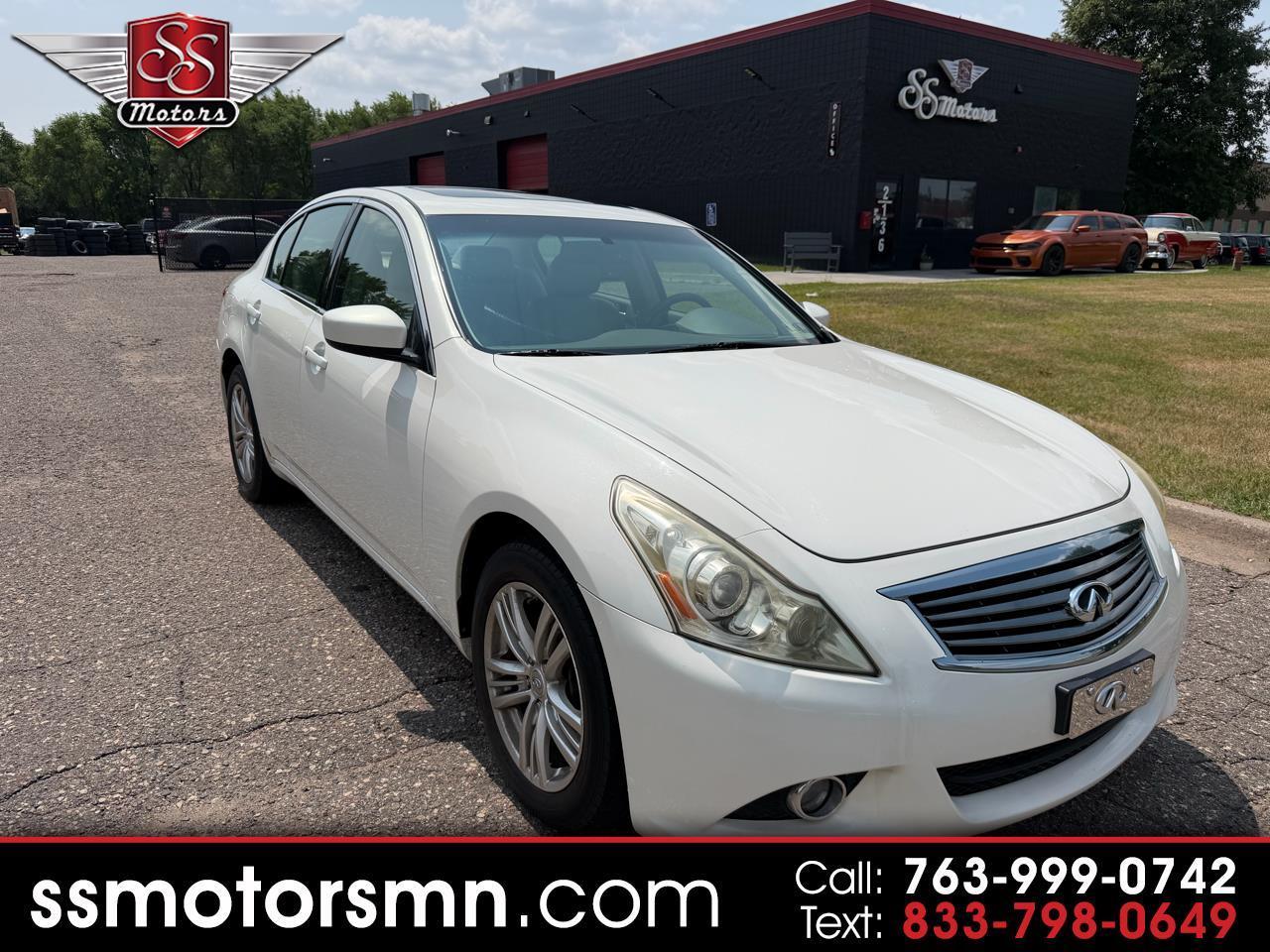 Infiniti G Sedan G25x AWD 2011