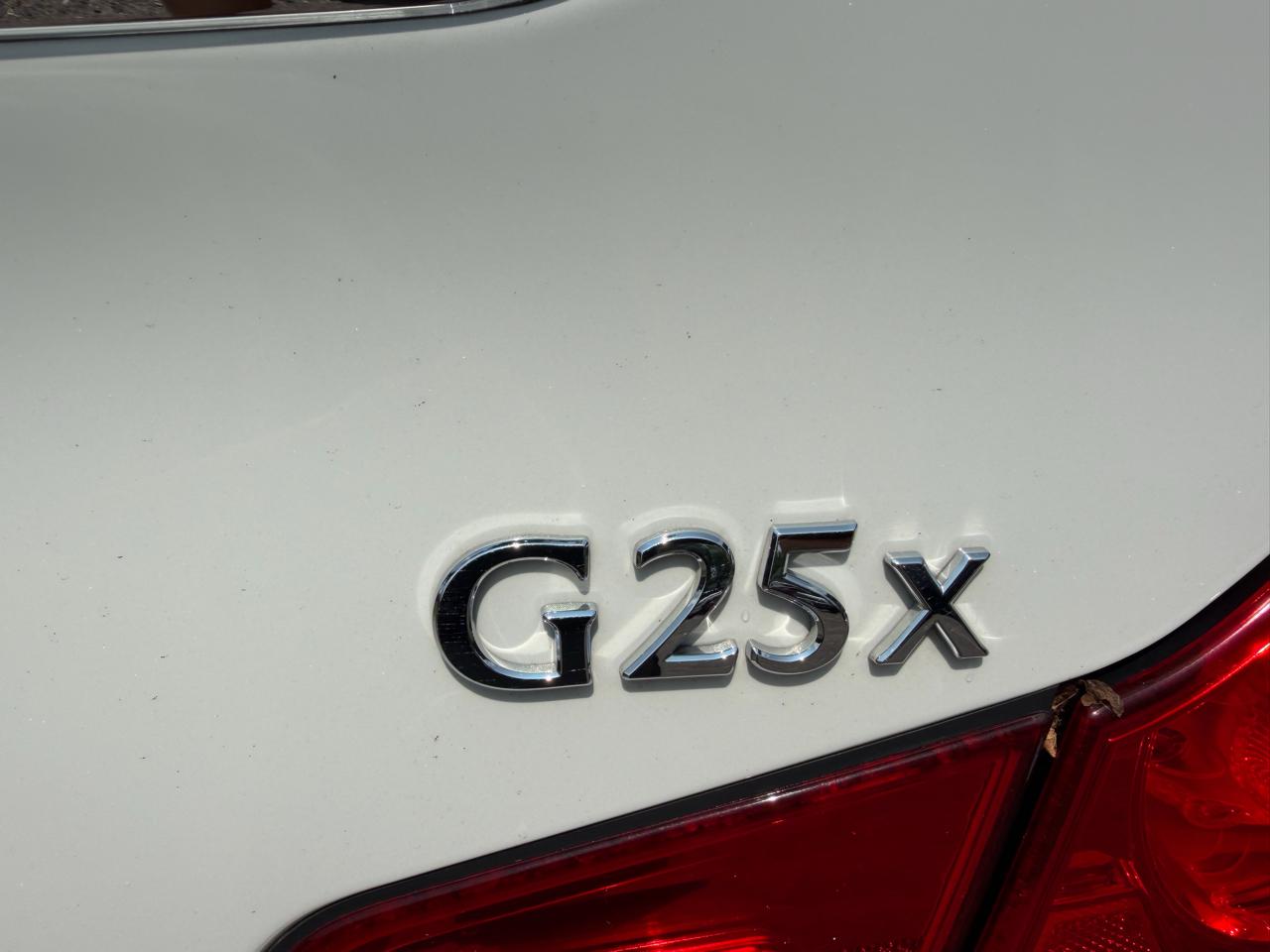Infiniti G Sedan G25x AWD 2011